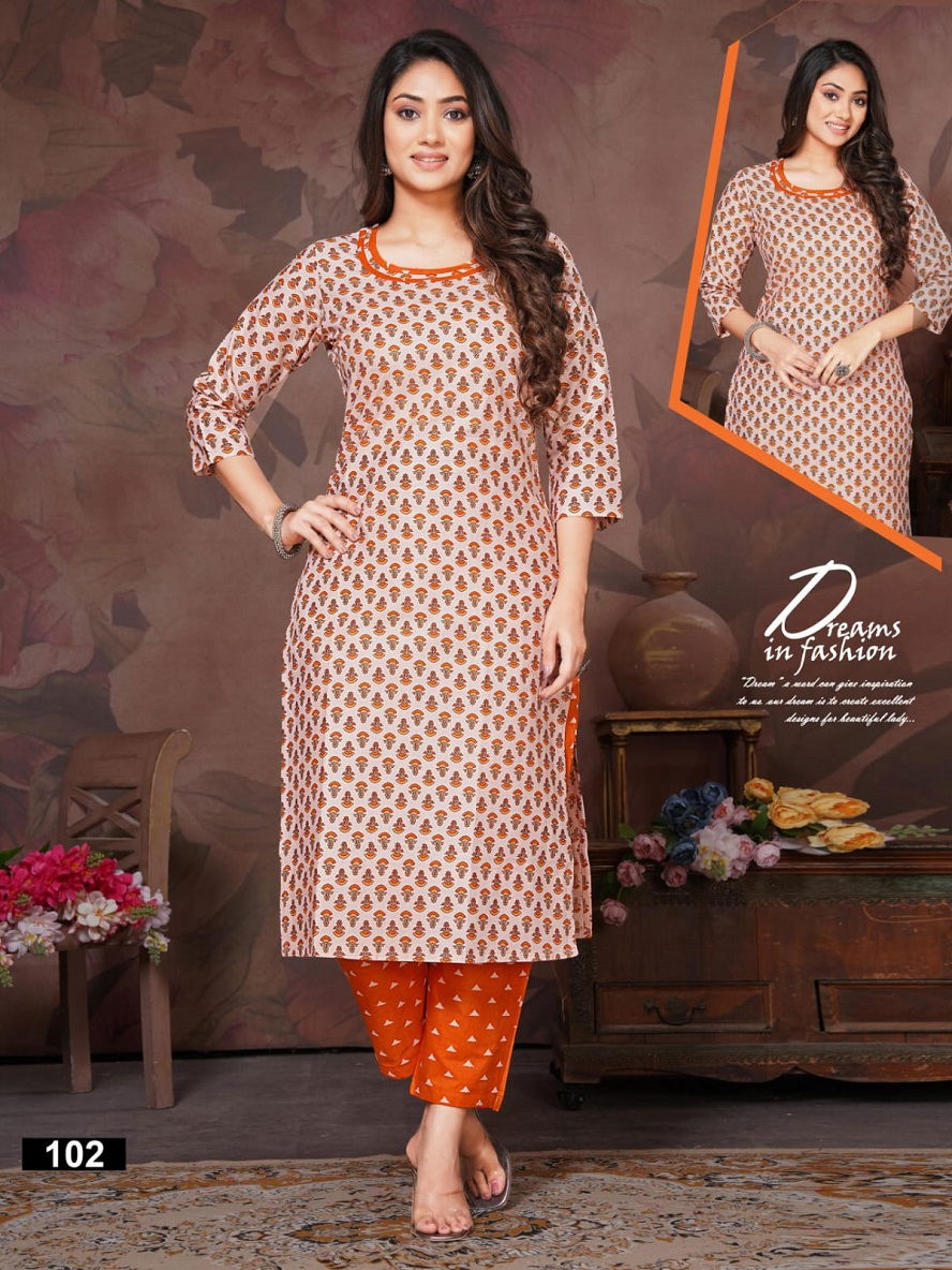 shivay kajol vol 1 Cotton kurti with Bottom Catalog
